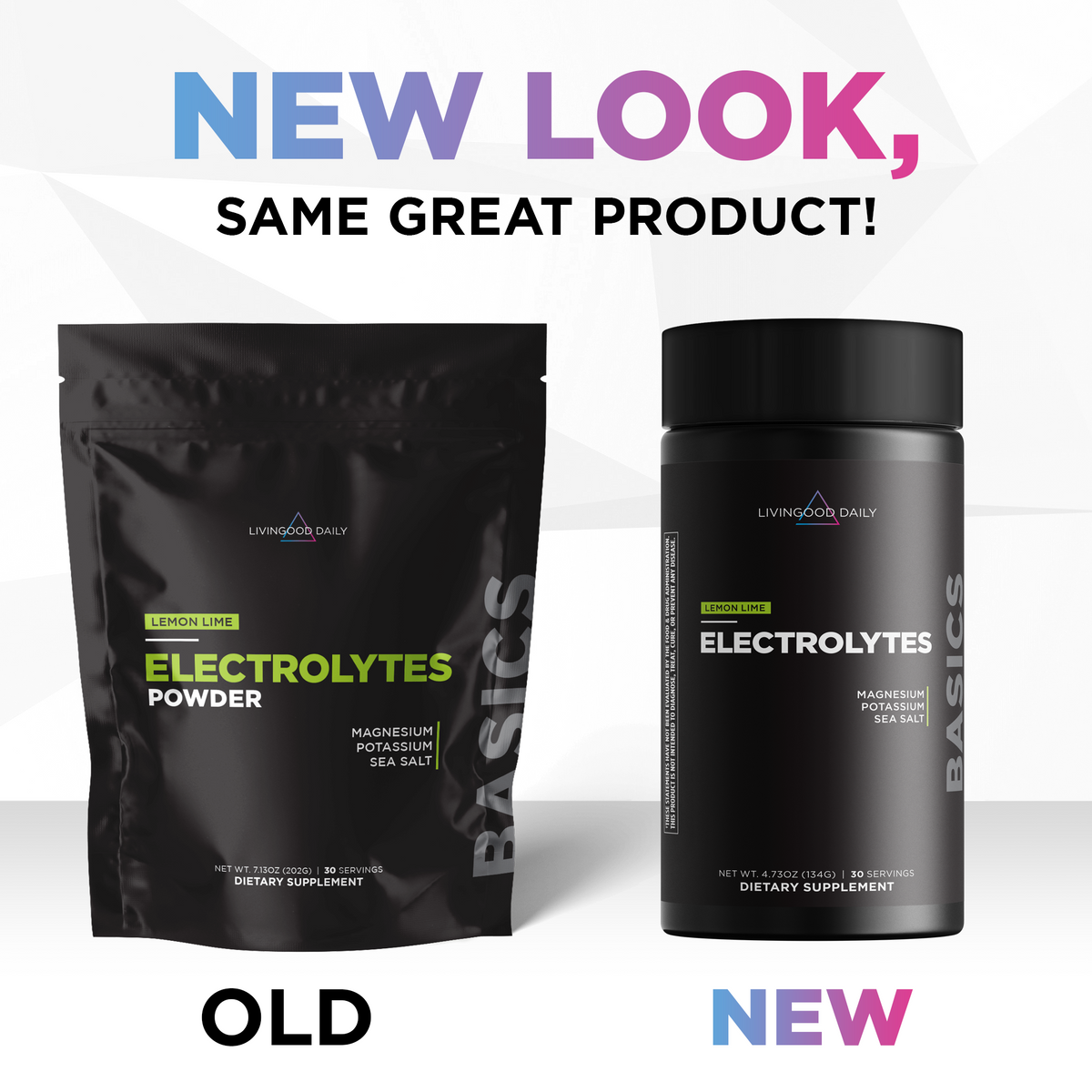Livingood Daily Electrolytes (Lemon Lime) (2-Pack)