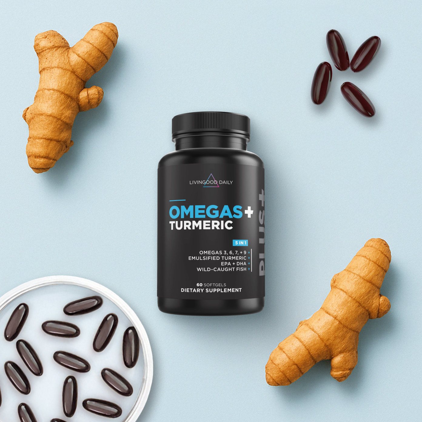Omegas + Turmeric Starter Kit
