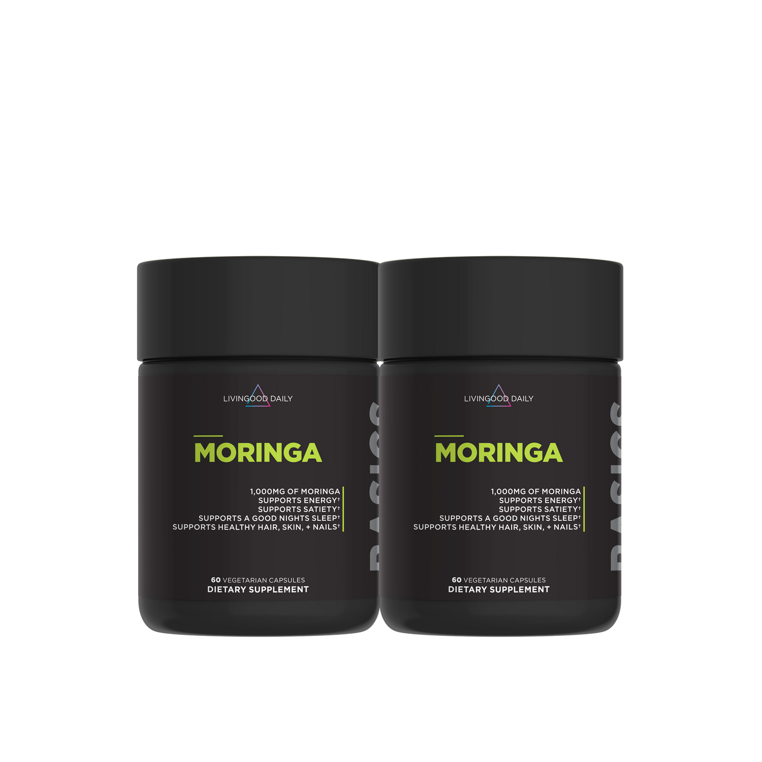 Livingood Daily Moringa Capsules (2-Pack)