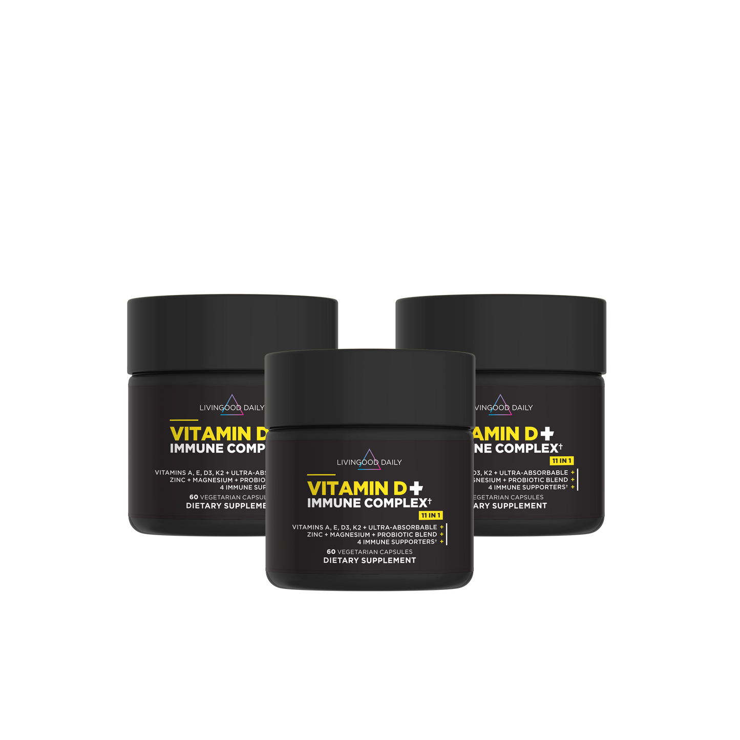 Livingood Daily Vitamin D + Immune Complex (3-pk)