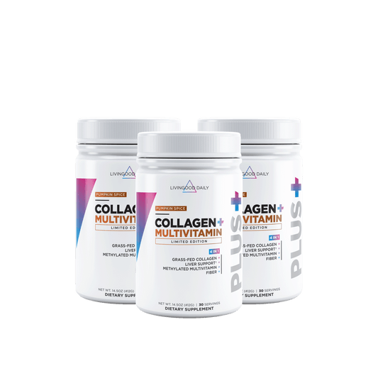 Livingood Daily Collagen + Multivitamin (Pumpkin Spice) 3-Pack