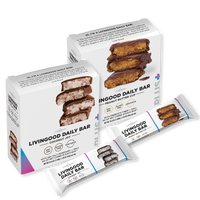 Livingood Daily Coconut Joy and Peanut Butter Cup Bars Bundle