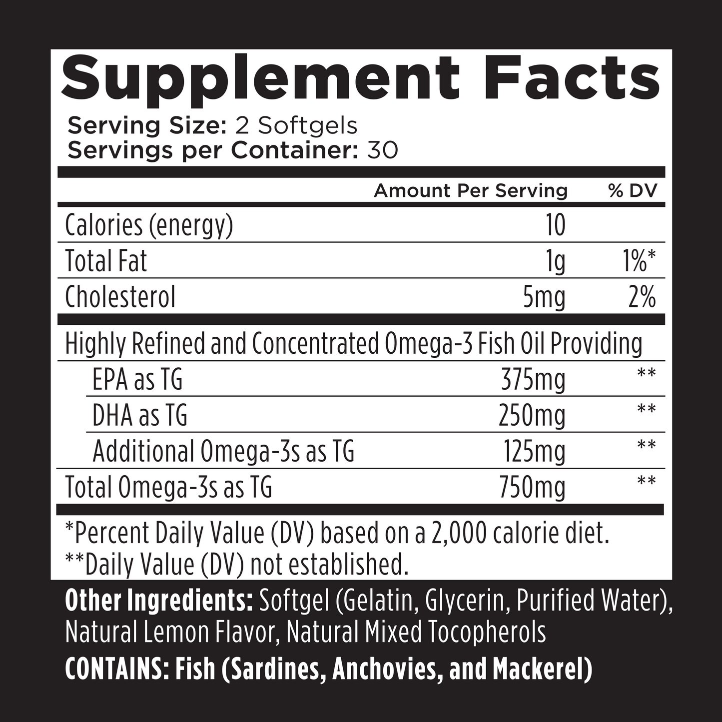 Livingood Daily Omegas