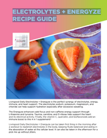 Electrolytes + Energyze Recipe Guide [Downloadable PDF]